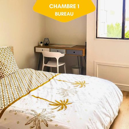 Ideal Groupe - Grands Espaces - 4 Chambres - Parking Gratuit - Proche Centre, Gare & Transports - Wifi - Offre Special De Reduction Jusqu'A -50 Le Mans Eksteriør billede