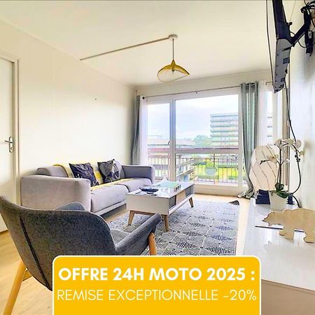 Ideal Groupe - Grands Espaces - 4 Chambres - Parking Gratuit - Proche Centre, Gare & Transports - Wifi - Offre Special De Reduction Jusqu'A -50 Le Mans Eksteriør billede