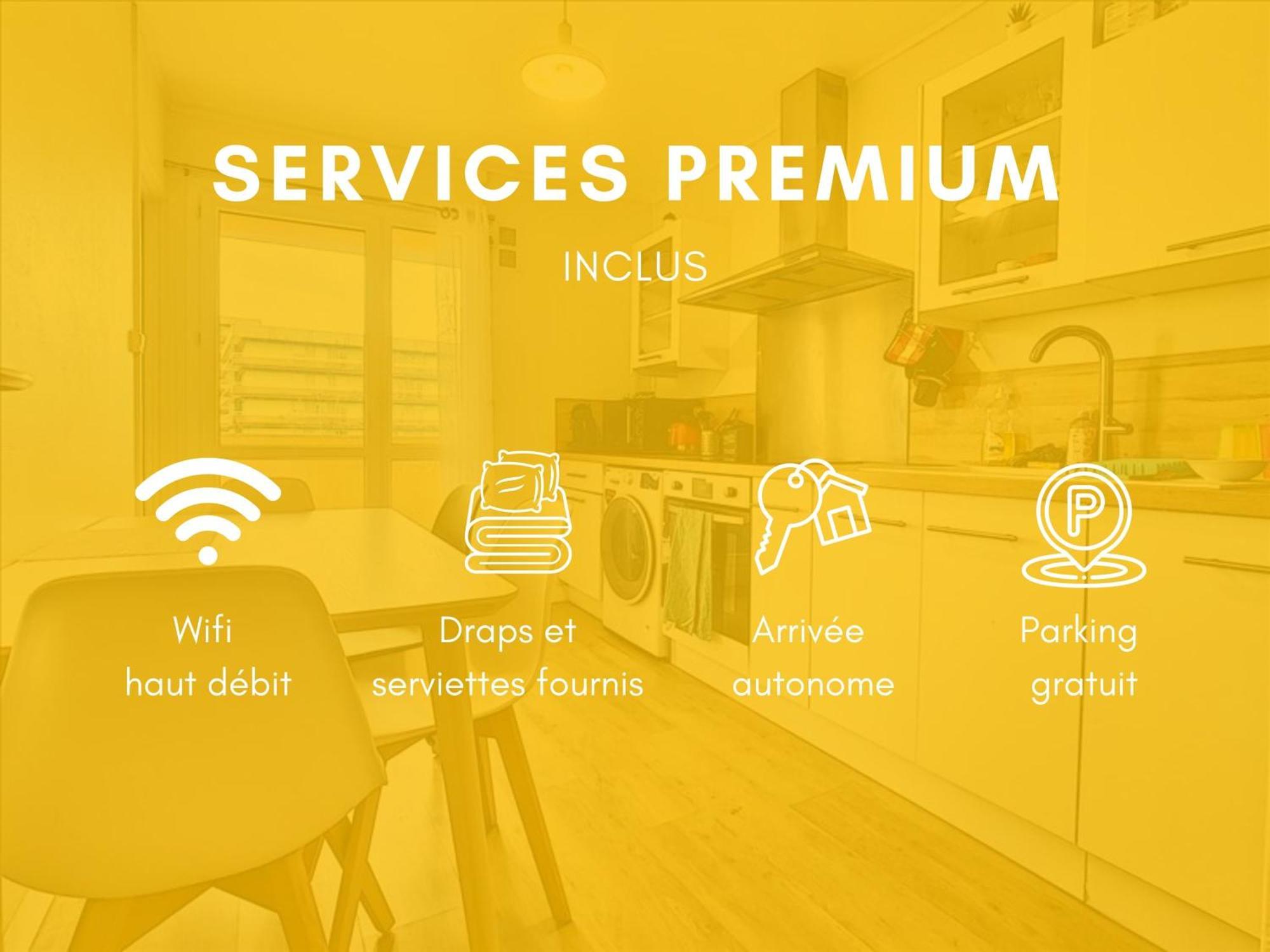Ideal Groupe - Grands Espaces - 4 Chambres - Parking Gratuit - Proche Centre, Gare & Transports - Wifi - Offre Special De Reduction Jusqu'A -50 Le Mans Eksteriør billede